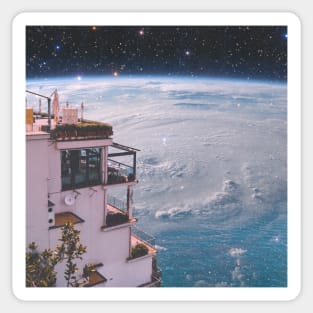 Cosmic Beach House Sticker